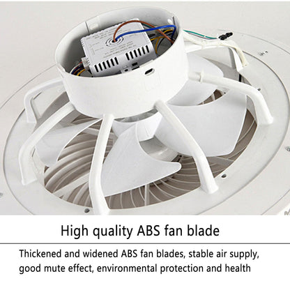 ACJK Deckenventilator mit LED Beleuchtung - Dimmbar, Fernbedienung