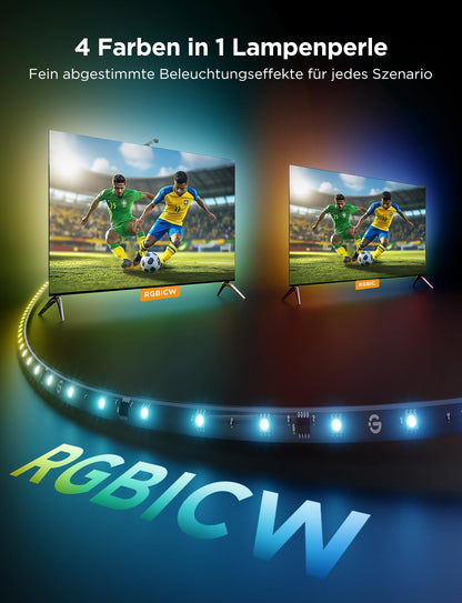 Govee RGBICW 3 Lite TV Hintergrundbeleuchtung – 40-50 Zoll