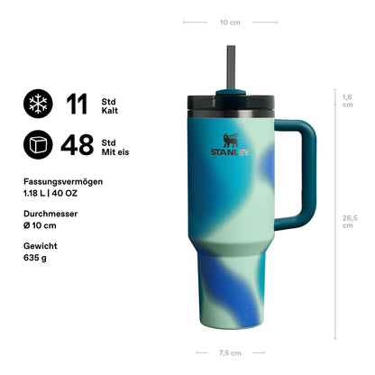 STANLEY 1913 Quencher H2.0 Flowstate Thermobecher 1.2 L mit Strohhalm