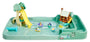 Little Tikes Bluey Bushland Adventure Wassertisch mit 6 Zubehörteilen, Baumstamm-Rutschturm und vier Bluey-Figuren