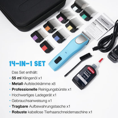 FuzzyFix Profi Hundeschermaschine PC615UX mit 2 Geschwindigkeiten