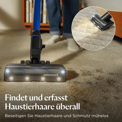 BISSELL PowerClean FurFinder Akku-Staubsauger mit HEPA-Filter 4089N