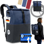 Forrider 3in1 Gepäckträgertasche 27L - Rucksack Umhängetasche. Schwarz. Transportiert 27L Gepäck am Fahrrad, als Rucksack oder Umhängetasche.