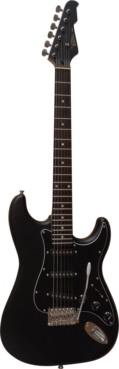 Einsteiger E-Gitarre Set 20W Verstärker – Matt Schwarz