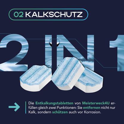 MEISTERZWECK4U TZ80002 Entkalkungstabletten 4x3 für Siemens EQ