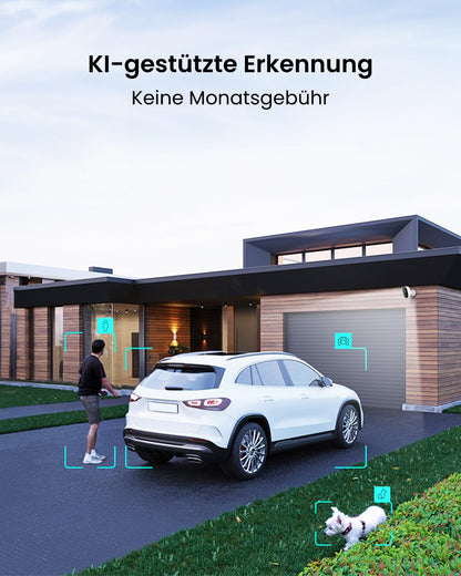 Reolink Lumus Pro 4K Überwachungskamera Aussen mit Wi-Fi 6
