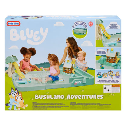 Little Tikes Bluey Bushland Adventure Wassertisch mit 6 Zubehörteilen