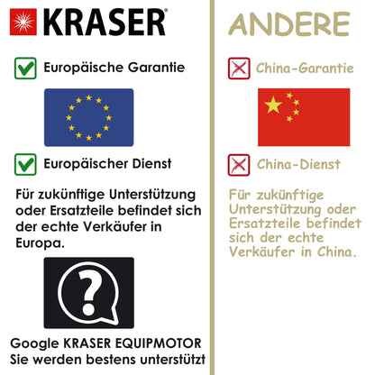 KRASER KR820 Radkralle – Parkkralle für Auto, Anhänger, Wohnmobil