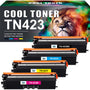 Cool Toner TN423 Toner Multipack für Brother HL/MFC Serie: Vier Tonerpatronen (CMYK) für professionellen Laserdruck.