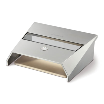 Enders Pizzacover Turbo Gasgrill Aufsatz – Backburner inkl. Stein. Metallischer Aufsatz mit Backburner und Stein, macht Gasgrill zum Pizzaofen.