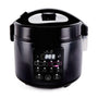 Yum Asia Kumo YumCarb Reiskocher mit Keramikschale, 1 Liter – Gehäuse aus dunklem Edelstahl mit LED-Display