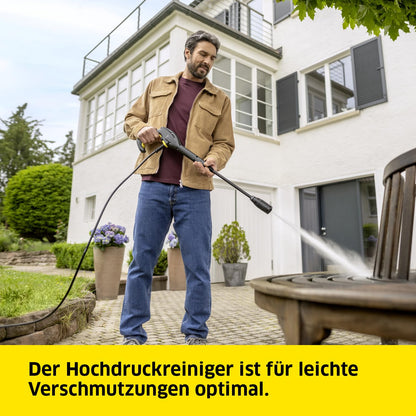Kärcher Hochdruckreiniger K 3 Horizontal Plus Home mit Home Kit
