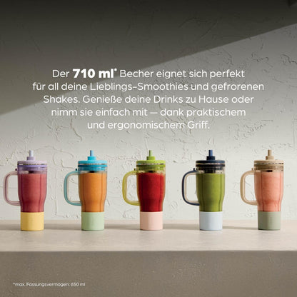 Ninja BlendBoss Standmixer DB351EUPR mit Reisebecher Lavendel-Limonade