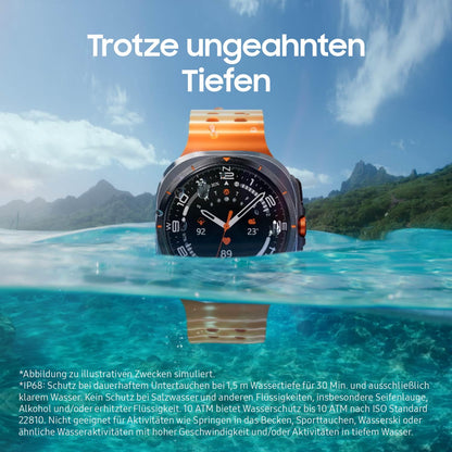 Samsung Galaxy Watch Ultra (2025) Smartwatch LTE 47 mm Titanium Blue