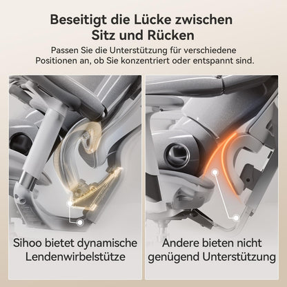 SIHOO Doro C300 Ergonomischer Bürostuhl mit 3D-Armlehnen