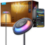 Govee Stehlampe RGBICWW Deckenfluter mit Wellenbeleuchtung H60B0, konische Leuchte mit transparent schwarzem Schirm