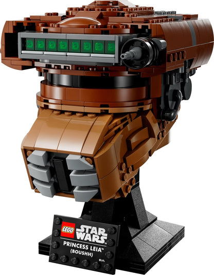 LEGO Star Wars Princess Leia (Boushh) Helm Set für Erwachsene 75351