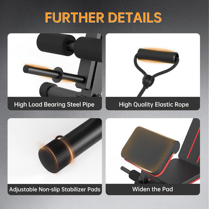 JOROTO Krafttraining Hantelbank verstellbar klappbar – Home Gym 350kg