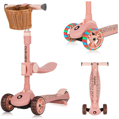 LIONELO Franky 2-in-1 Kinder Balance-Roller Laufrad - Höhenverstellbar. Fördert Koordination & Gleichgewicht bei Kindern.