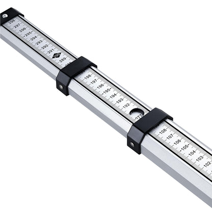 Firecore Teleskop-Nivellierlatte FLR3MP, 3 m Aluminium-Messstange