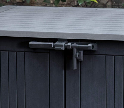 Keter Store it Out Nova Gartenschuppen Kunststoff 880 l dunkelgrau