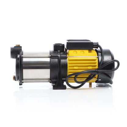 Wiltec Kreiselpumpe mehrstufig 900 W, 6600 l/h, Förderhöhe 55 m