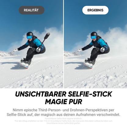 Insta360 X4 Air Starter-Bundle – 8K 360°-Kamera mit Selfie-Stick