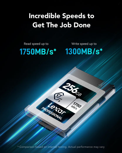 Lexar Professional SILVER Series CFexpress Karte Typ B - 256GB
