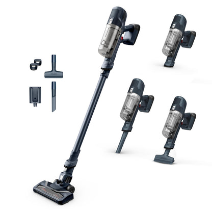 Rowenta X-Pert 6.60 Akku-Stabstaubsauger RH6831EO, schwarz, mit LED-Bürstenkopf