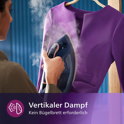 Philips Azur 8000 Dampfbügeleisen DST8050/20 mit OptimalTEMP