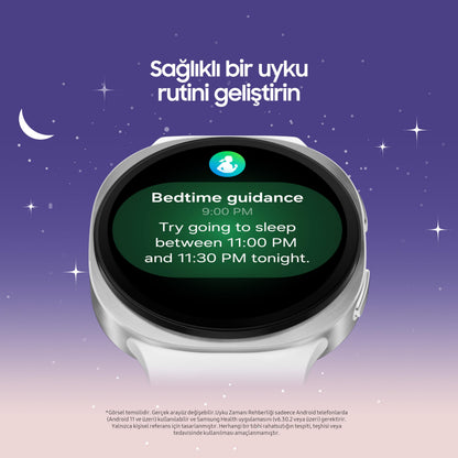 Samsung Galaxy Watch8 Smartwatch 44mm Bluetooth Silber