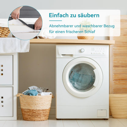 Amazon Basics Comfort Memoryschaum Matratzenauflage - Plüsch 180x200cm