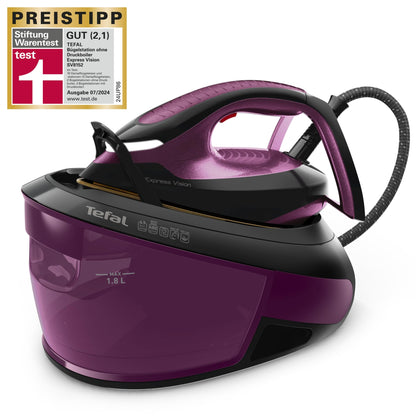 Tefal Express Vision SV8152 Dampfbügelstation – Lila/Schwarz
