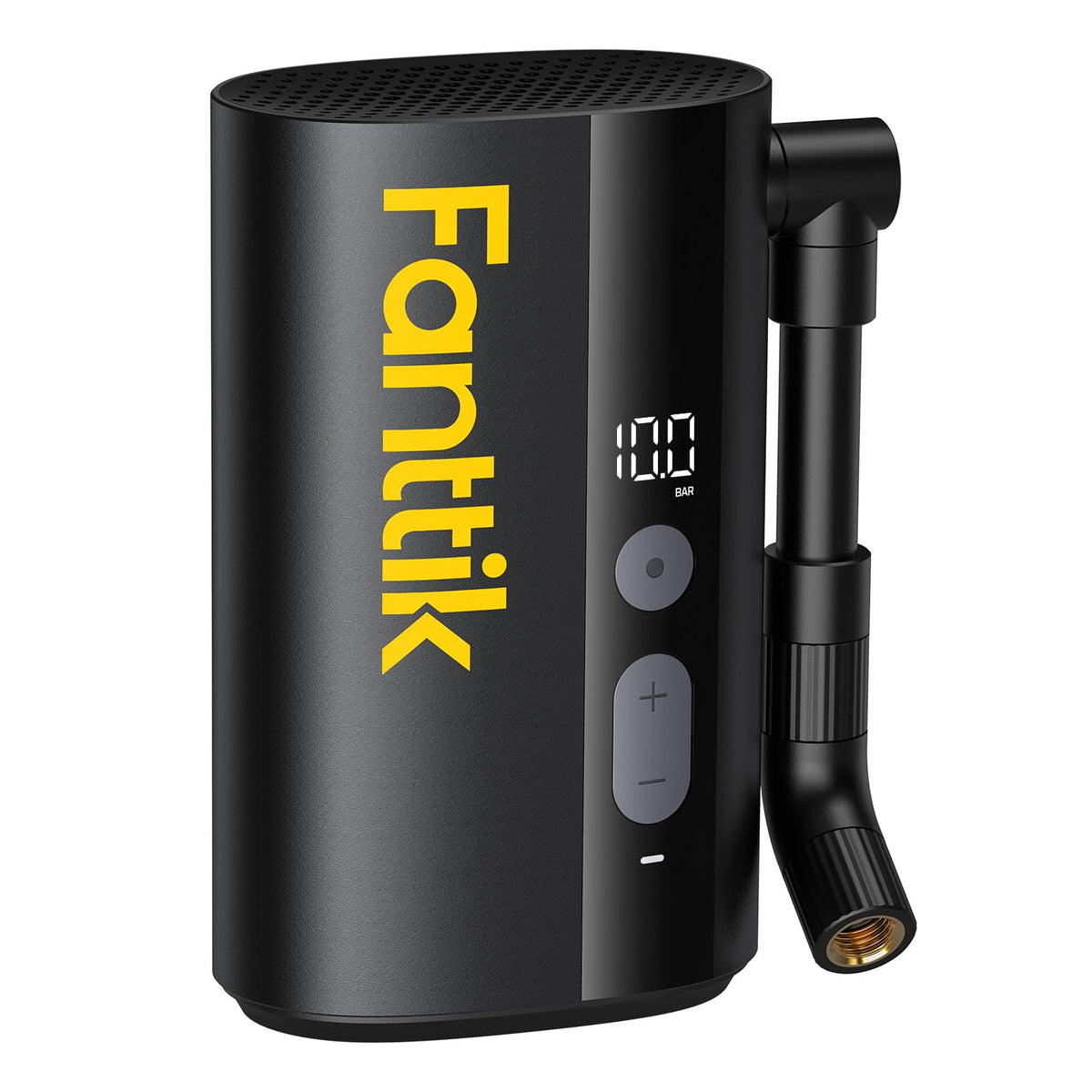 Fanttik X9 Ace Mini Fahrradpumpe Akku Kompressor 10,3 Bar, elektrische Luftpumpe mit drehbarem Schlauch