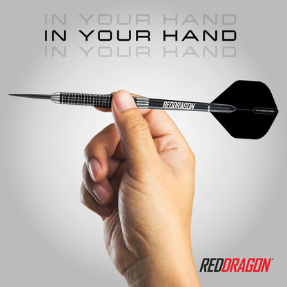 RED DRAGON Pegasus Steeldarts 22g, 80% Tungsten Dartpfeile mit Etui