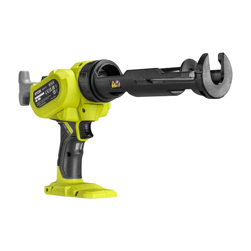 RYOBI RCG18-0 Akku-Kartuschenpresse 18V ONE+ ohne Akku. Grüne, schwarze Akku-Pistole zum präzisen Auftragen von Dichtmasse aus Kartuschen für Verfugungen.