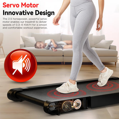 Sperax 3-in-1 Walking Vibration Pad, Laufband für Zuhause, rot-schwarz