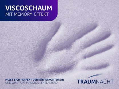 Traumnacht Matratzentopper viscoelastisch orthopädisch - 140x200 cm