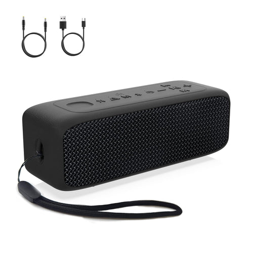 JUOVI J6311 Bluetooth Lautsprecher 20W, IP68 wasserdicht, 24h Akku – tragbarer Lautsprecher mit Freisprechfunktion
