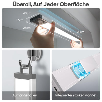 GOODEA LED Unterbauleuchte mit Bewegungssensor, 44,5 cm, 4er Set