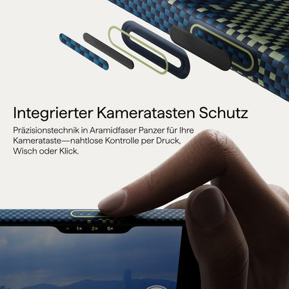 pitaka iPhone 17 Pro Max ultradünne Aramid Hülle - Milchstrasse
