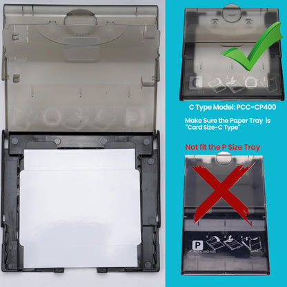 MarkField KC-108IP Fotopapier und Farbband für Canon Selphy CP1500
