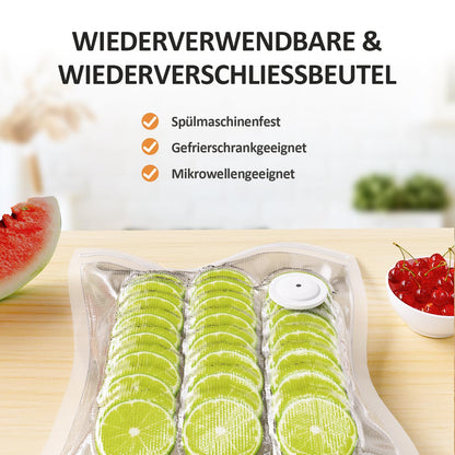 FNITAER Vakuumiergerät Gi-001 – Handlicher Vakuumierer mit 30 Beuteln