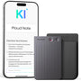 Plaud Note KI-Diktiergerät NB-100 mit 64 GB und Hülle, schwarz, ultraschlankes Gehäuse