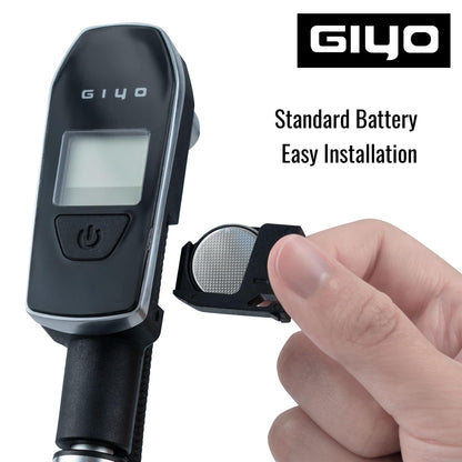 GIYO GS-52L Digitale Schockpumpe, 600 PSI, Aluminiumfass