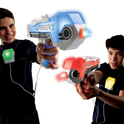 Laser X Revolution Double Blasters Laser Tag Set - Sunset Chevron