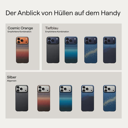 pitaka iPhone 17 Pro Max ultradünne Aramid Hülle - Milchstrasse