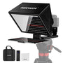 NEEWER BASICS X12B Alu Teleprompter 12 Zoll für DSLR & Tablets. Schwarzer Alu-Teleprompter mit 12-Zoll-Monitor für Skriptanzeige.