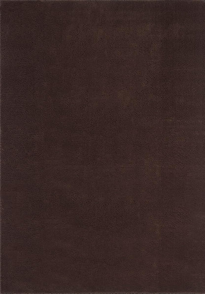 the carpet Relax Kurzflor-Teppich, waschbar, Braun, 160 x 220 cm