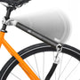 LupoFlex Freihand-Fahrradleine mit Stossdämpfer – Schwarz. Schwarze Leine mit Stossdämpfer, zur freihändigen Hundeführung am Fahrrad.